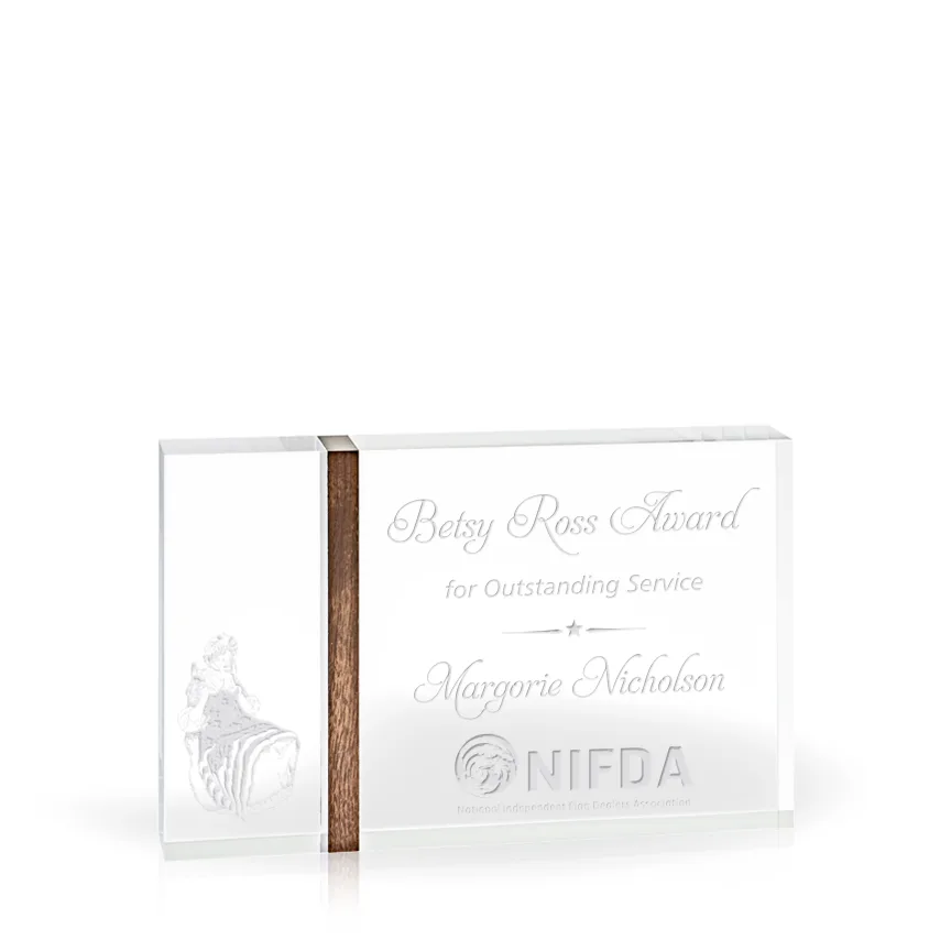 Capri Walnut Accent 5x8 Award