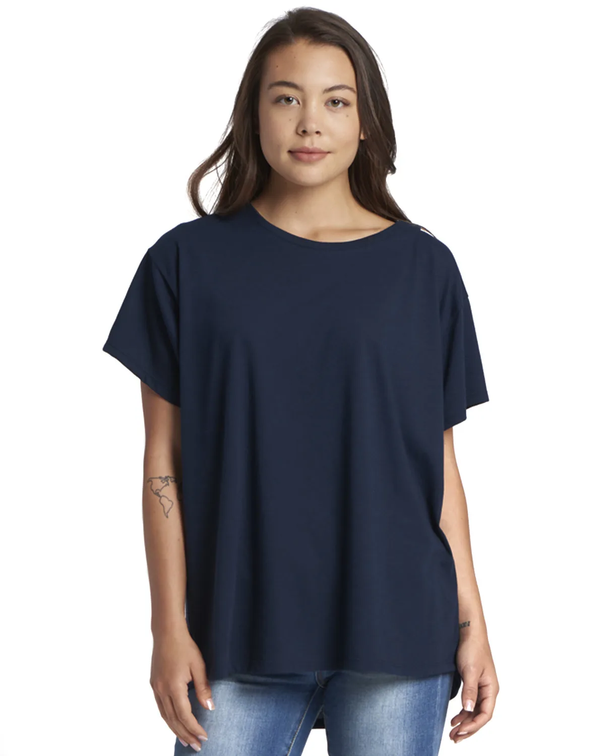 NEXT LEVEL APPAREL Ladies' Ideal Flow T-Shirt view 4