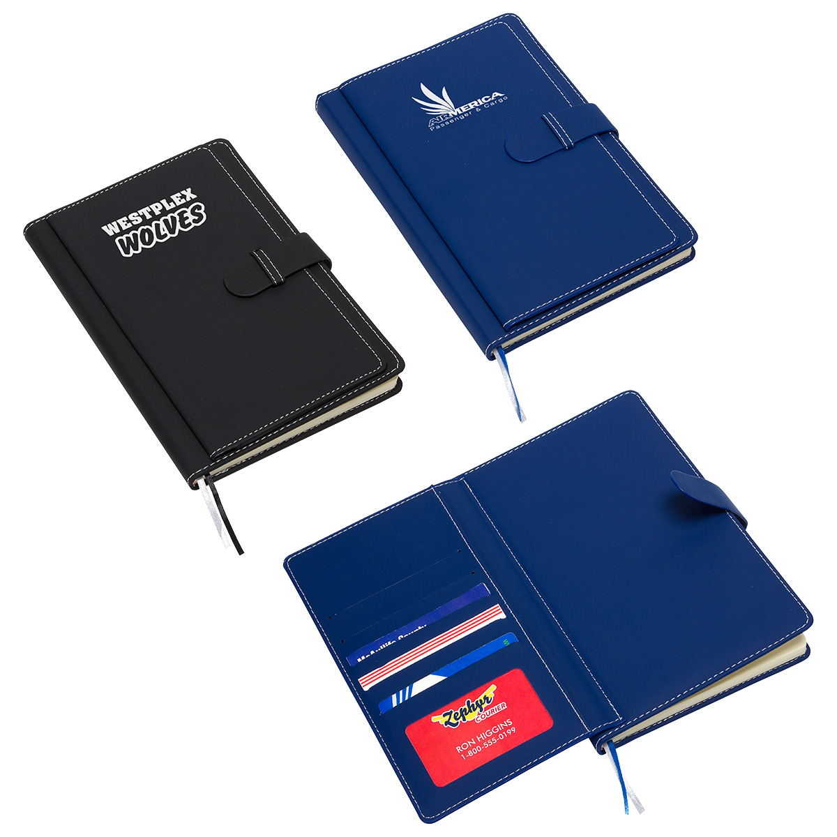 Travel Journal with Card Pockets