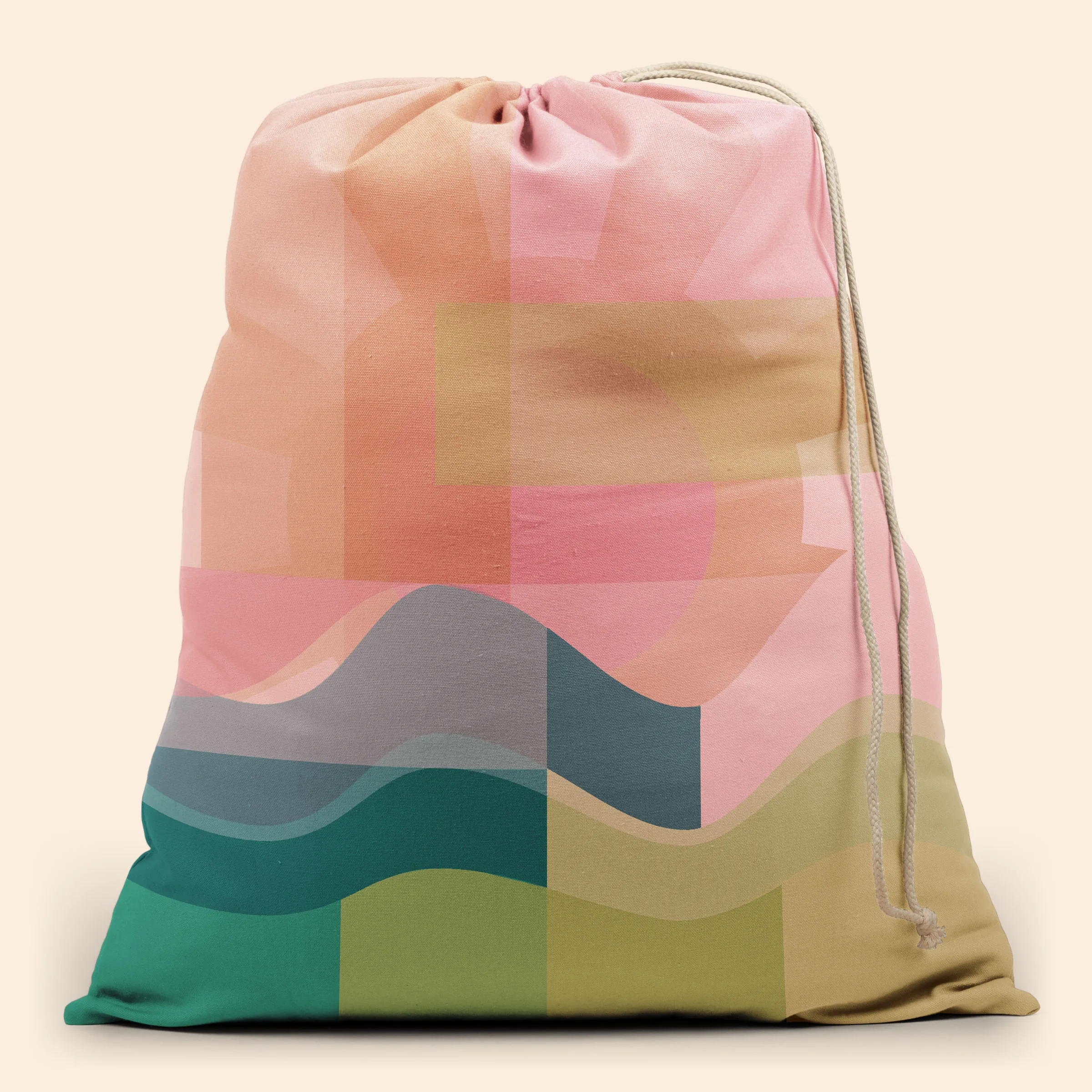Bubbles - 4CP Pigment Dyed Canvas Tote view 2