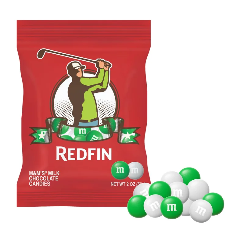 Golf - 2 oz. Color Choice M&M'S® in Full Color Digibag