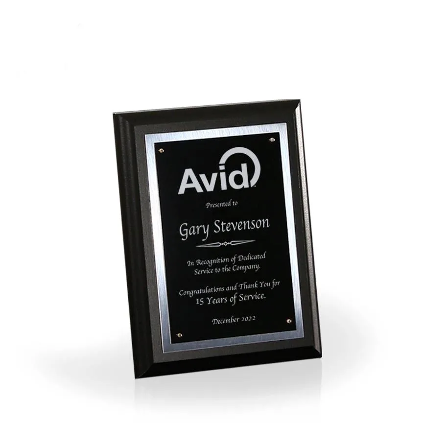 Joplin Award Plaque, 7"x9"