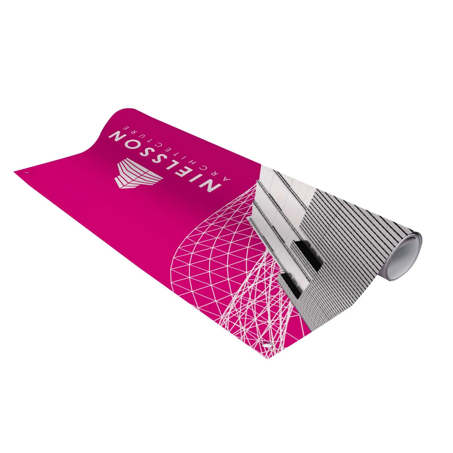 3' FrameWorx Banner (2-Sided, 13 oz. Smooth Vinyl)