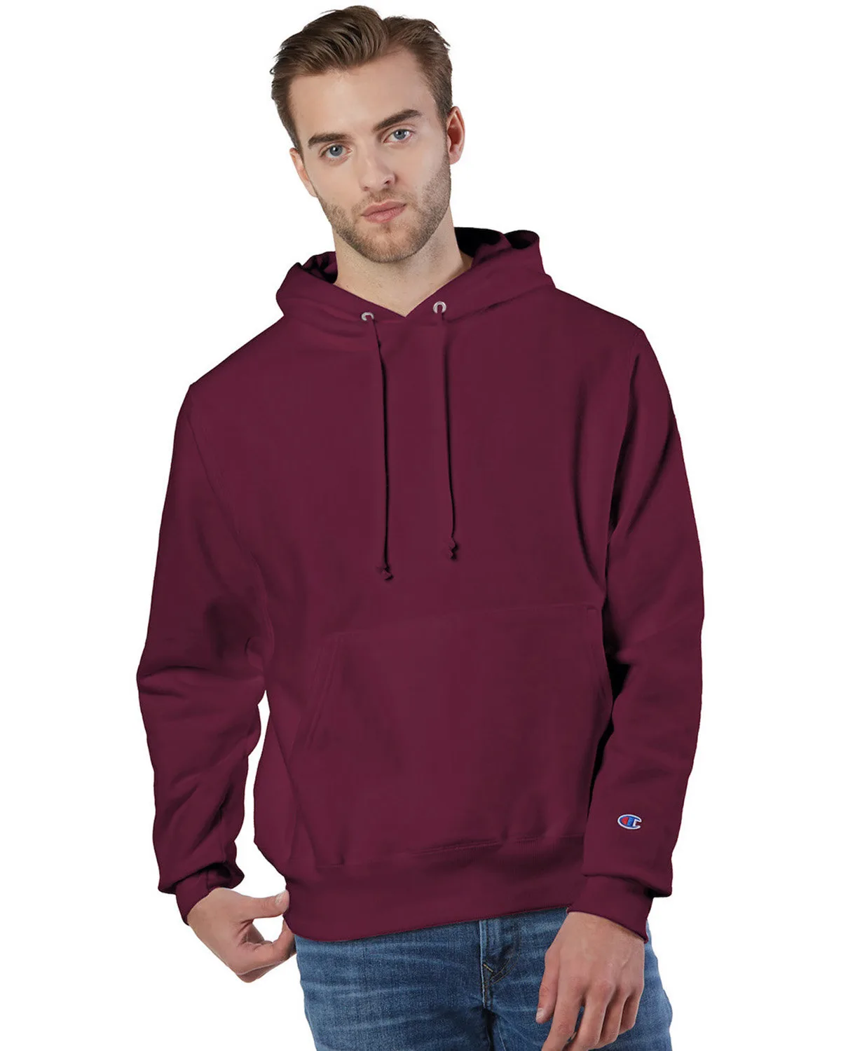 Champion Reverse Weave® Pullover Hooded Sweatshirt view 5