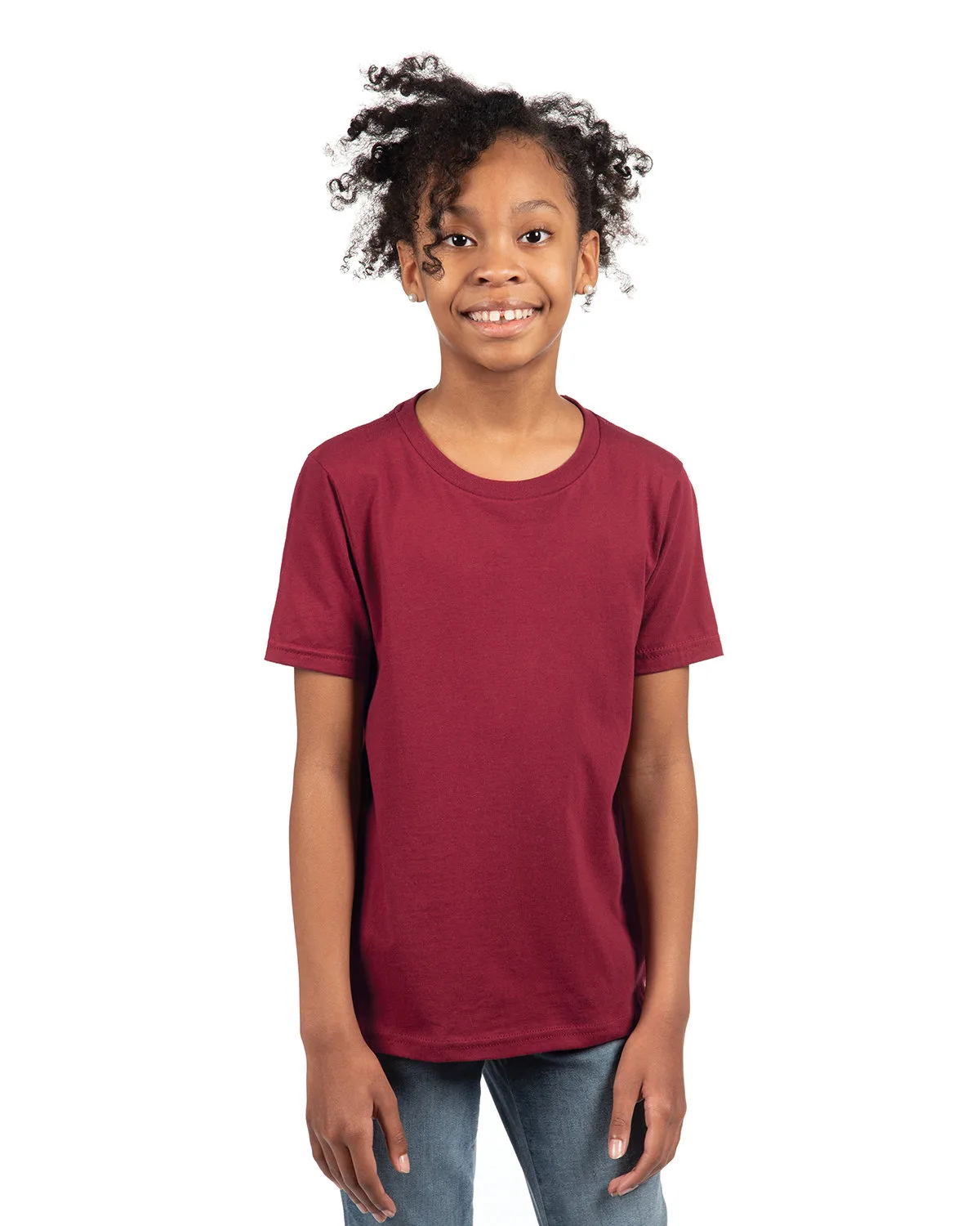 NEXT LEVEL APPAREL Youth Boys' Cotton Crew view 3