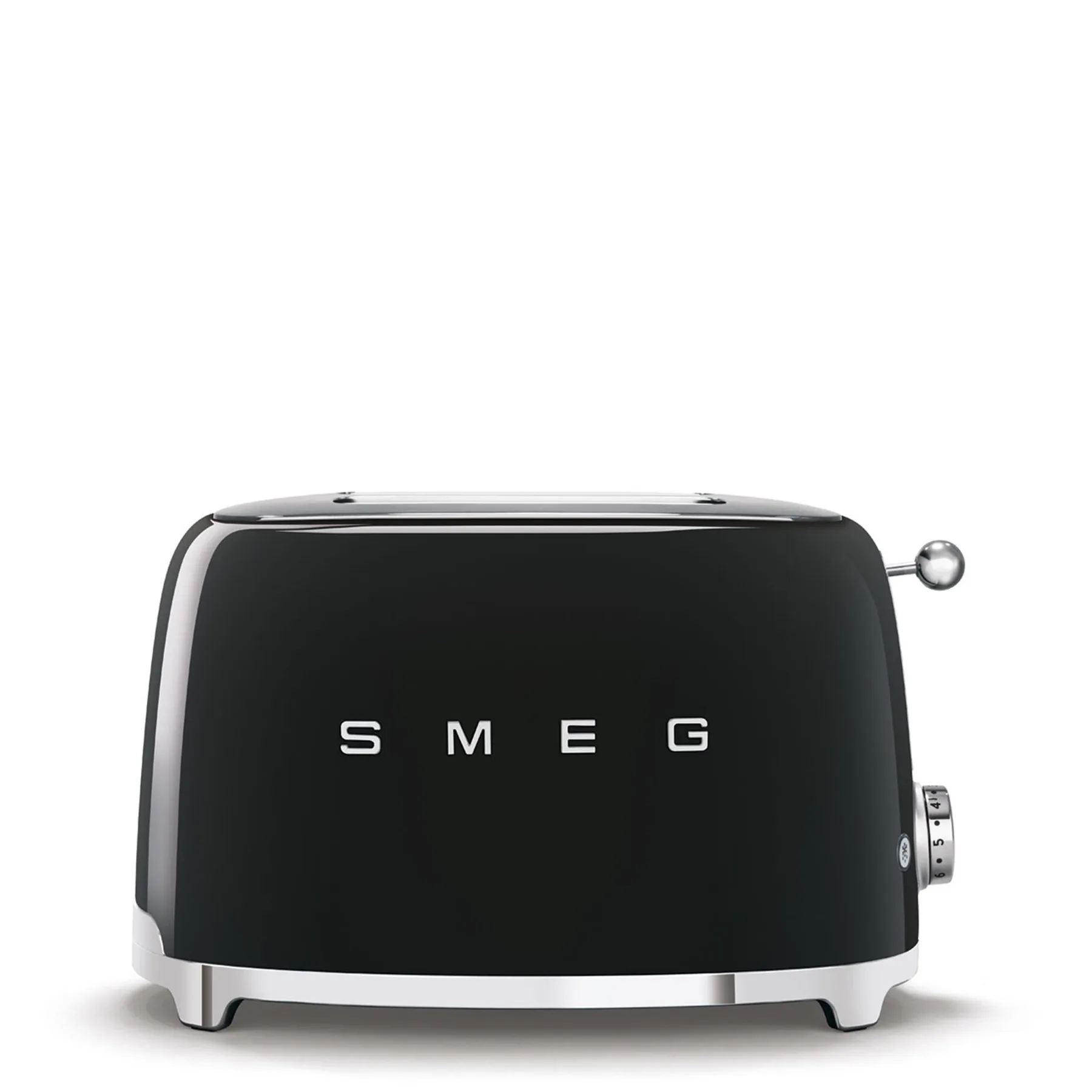 SMEG 2-Slice Toaster - Black Glossy