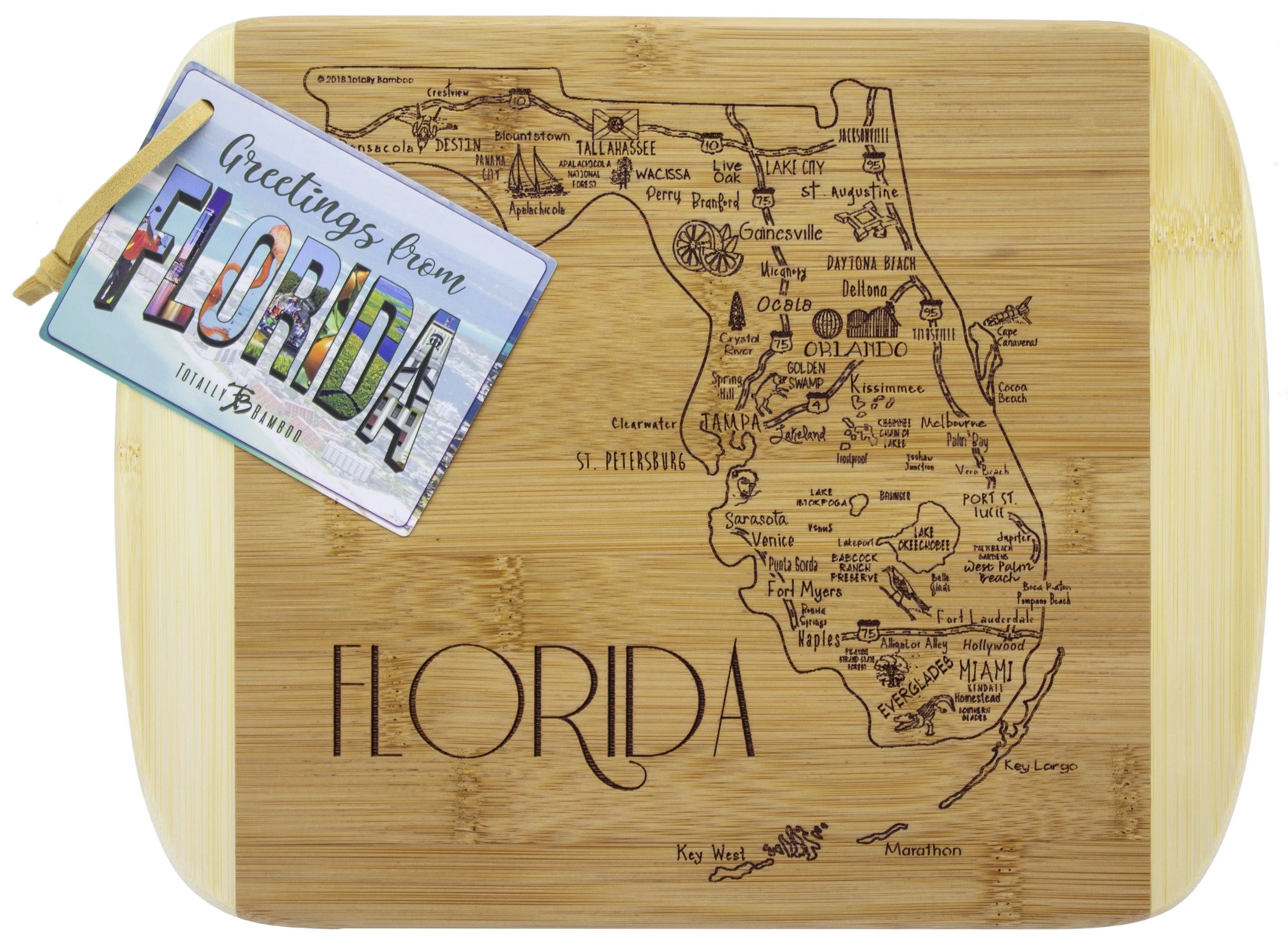 A Slice of Life Florida Serving & Cutting Board view 2