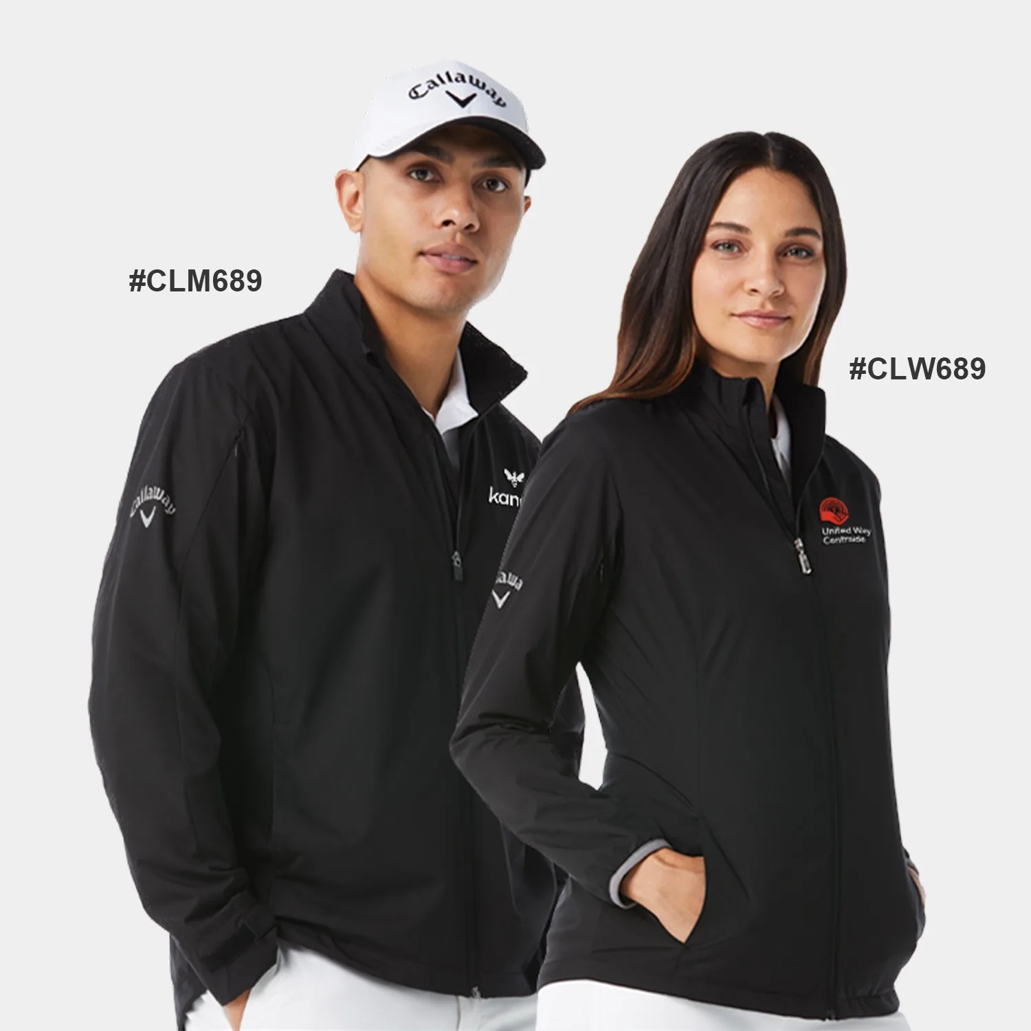 Callaway® Women's Long Sleeve Opti-Repel Full-Zip Wind Jacket