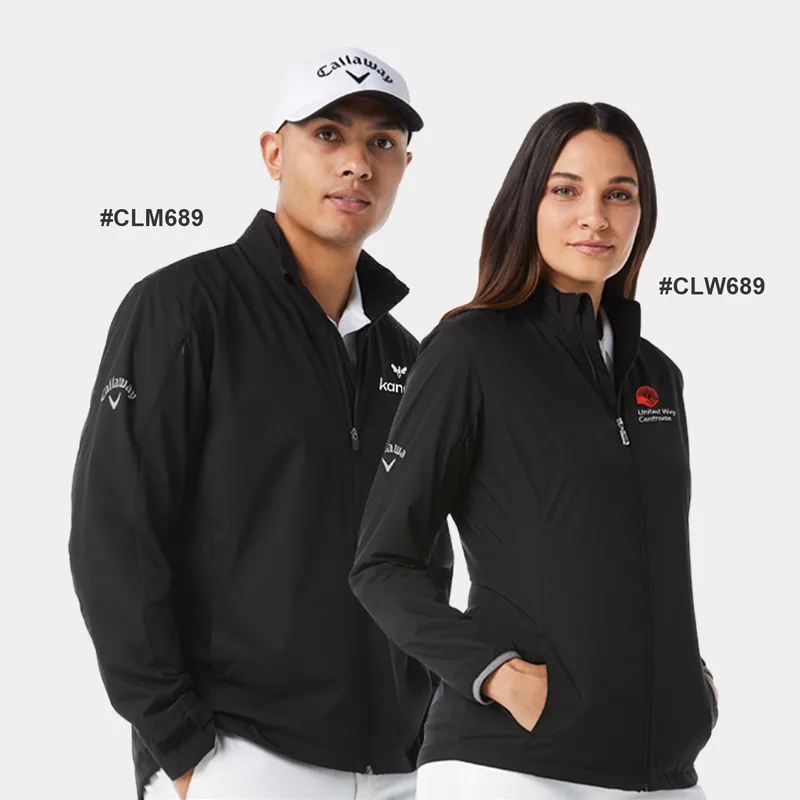 Callaway® Women's Long Sleeve Opti-Repel Full-Zip Wind Jacket