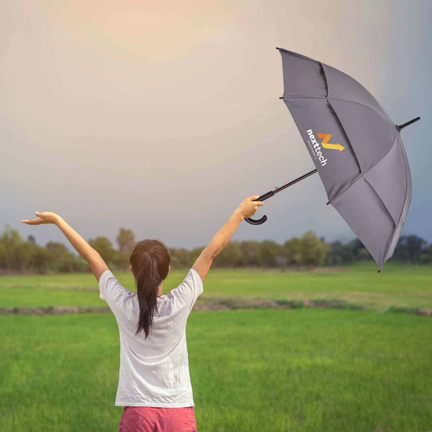 Luxe Umbrella (2 Imprints) view 6