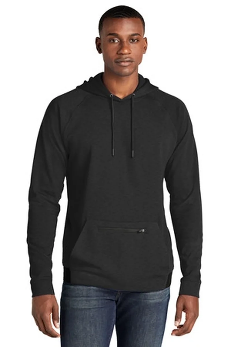 Sport-Tek® PosiCharge® Strive Hooded Pullover — Black