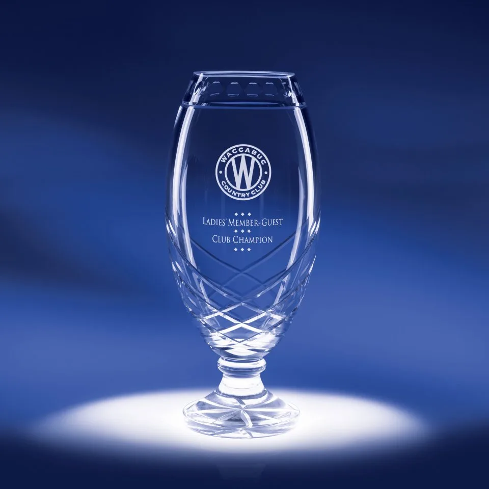 11.5" Cycle Cup Crystal Award