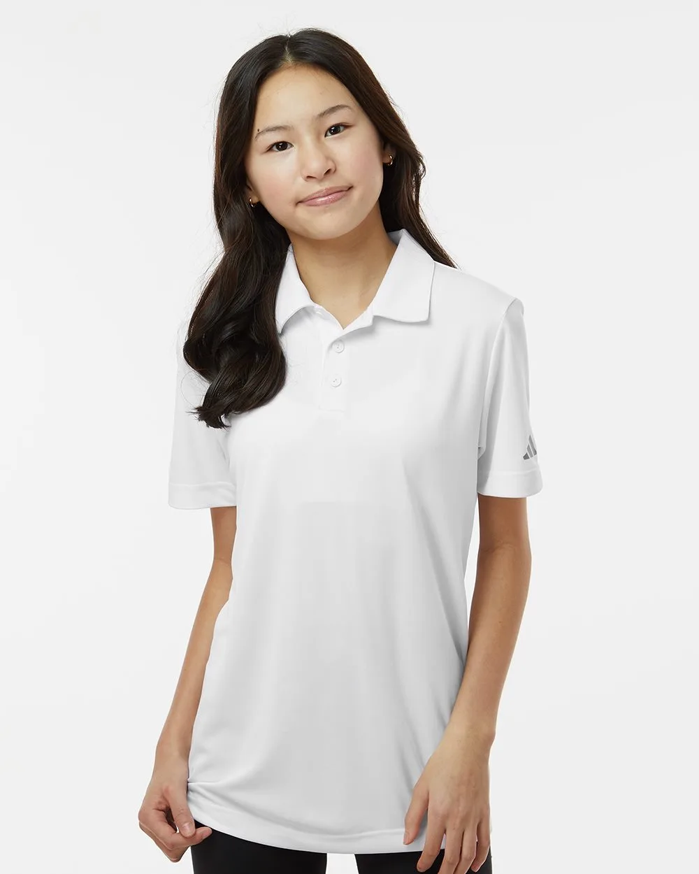 Adidas® Youth Performance Polo Shirt view 2