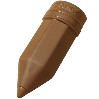 Molded Chocolate Pencil (1 Oz.) view 2