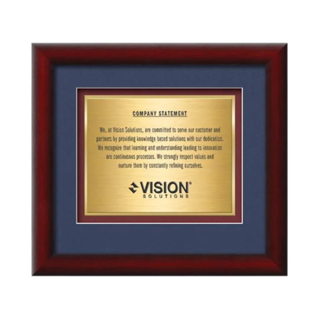 Eco Certificate TexEtch - Mahogany