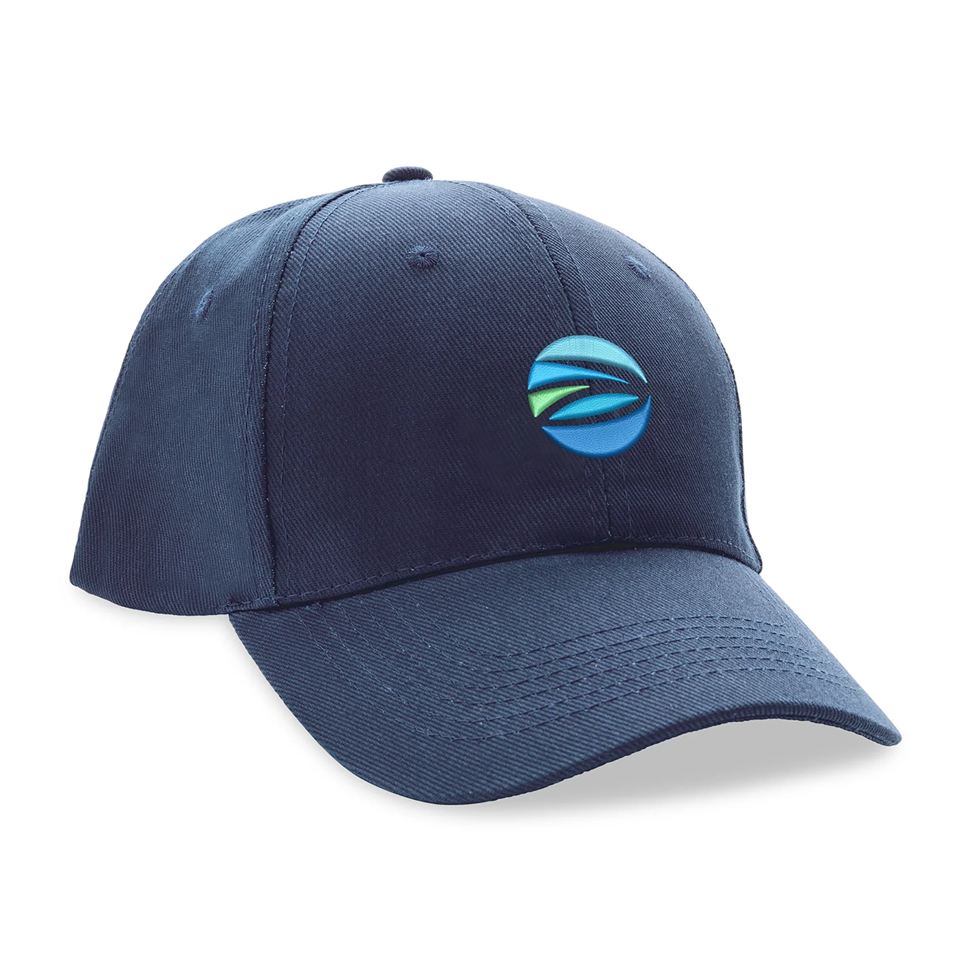 Impact 6 Panel 280gr Recycled Cotton Cap with AWARE™ - Navy