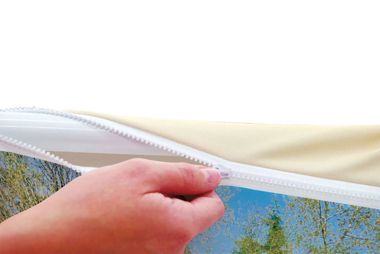 8' Round EuroFit Hanging Banner Kit view 5