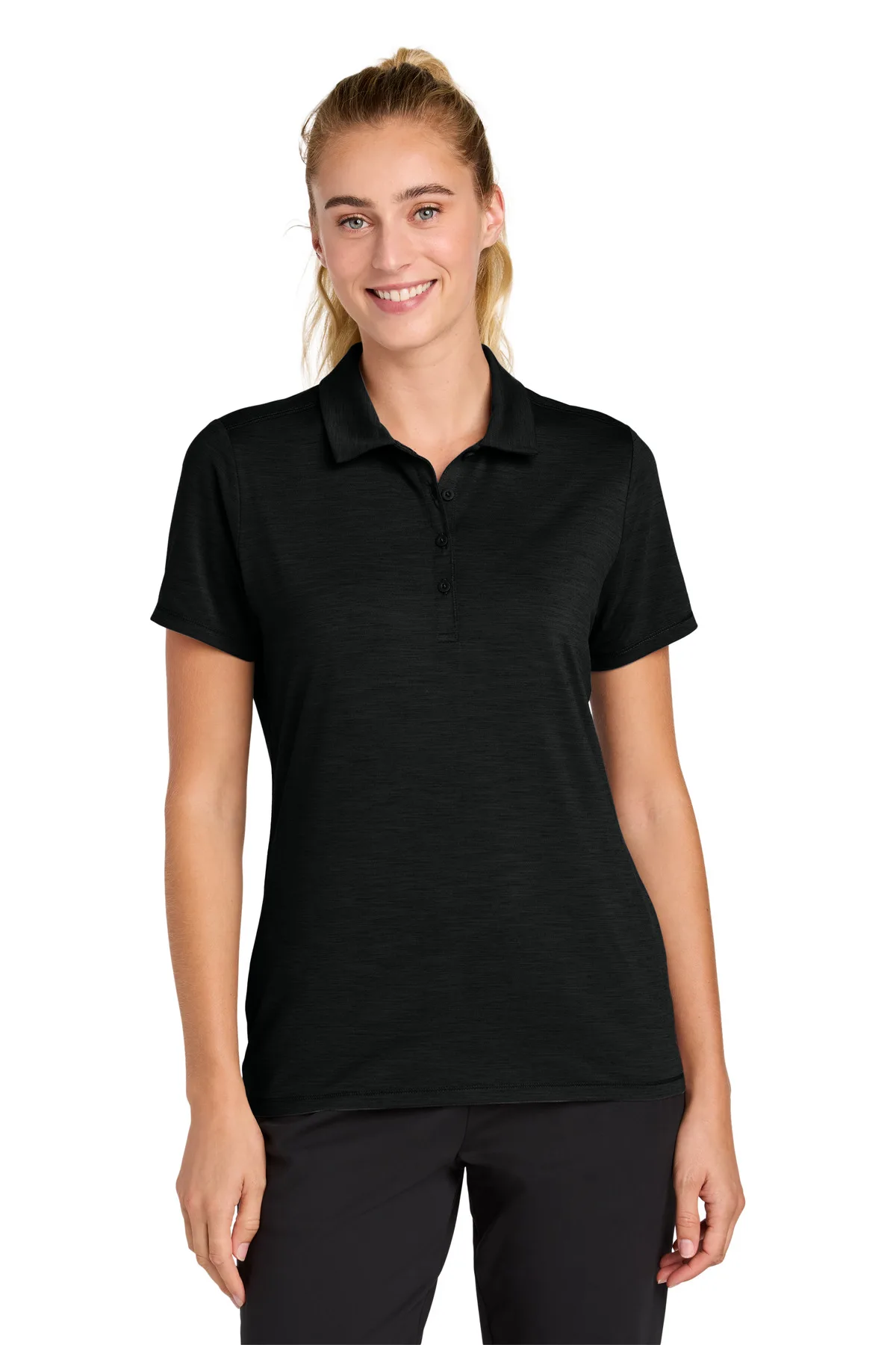 Sport-Tek® Women's Versa Polo — Shadow Gray