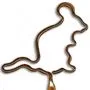 Mouse Inkbend Standard, Bent Pen