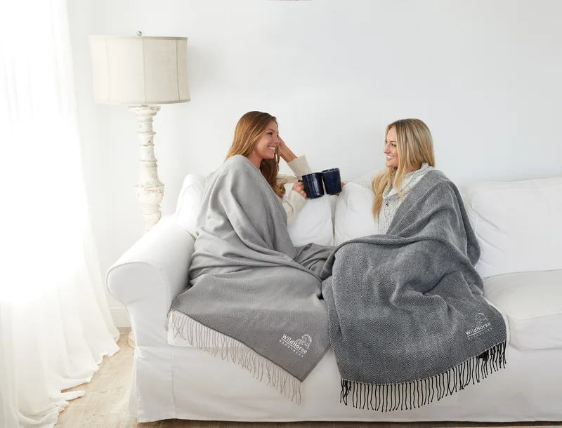 Herringbone Throw (Embroidery)