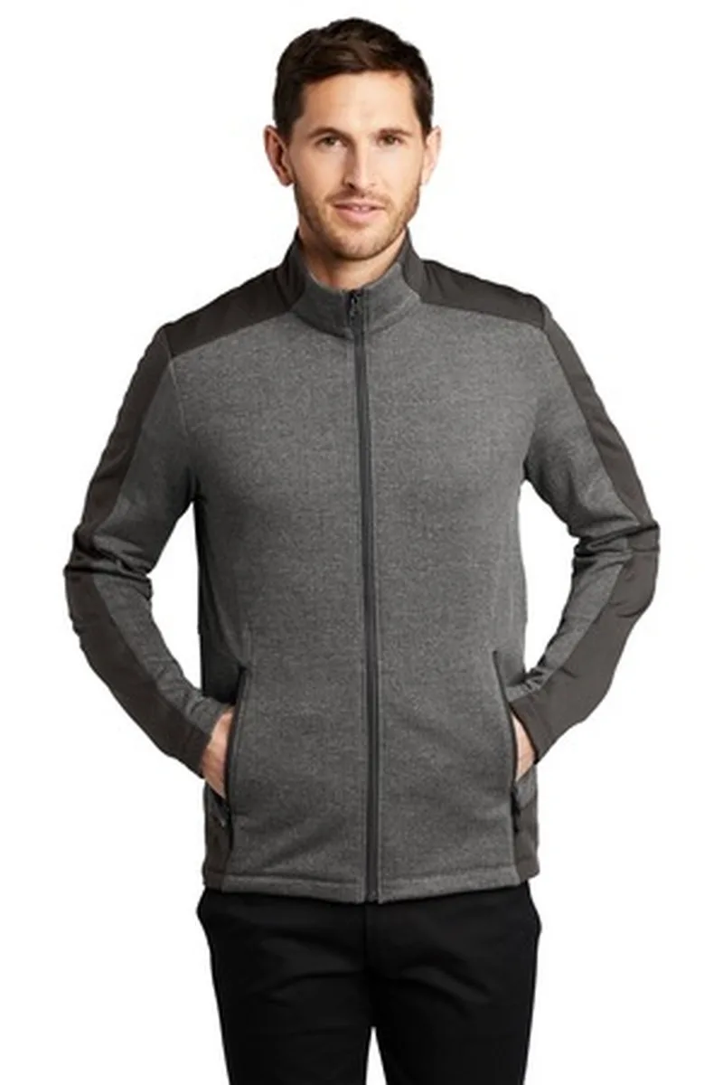 Port Authority ® Grid Fleece Jacket.