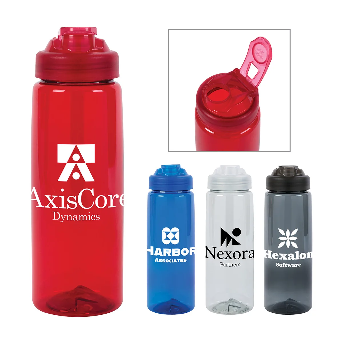 Carlsbad 26 oz. RPET Bottle with Chug Spout