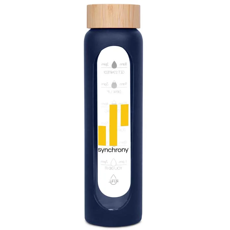 36 Oz. Bronte Glass Water Bottle
