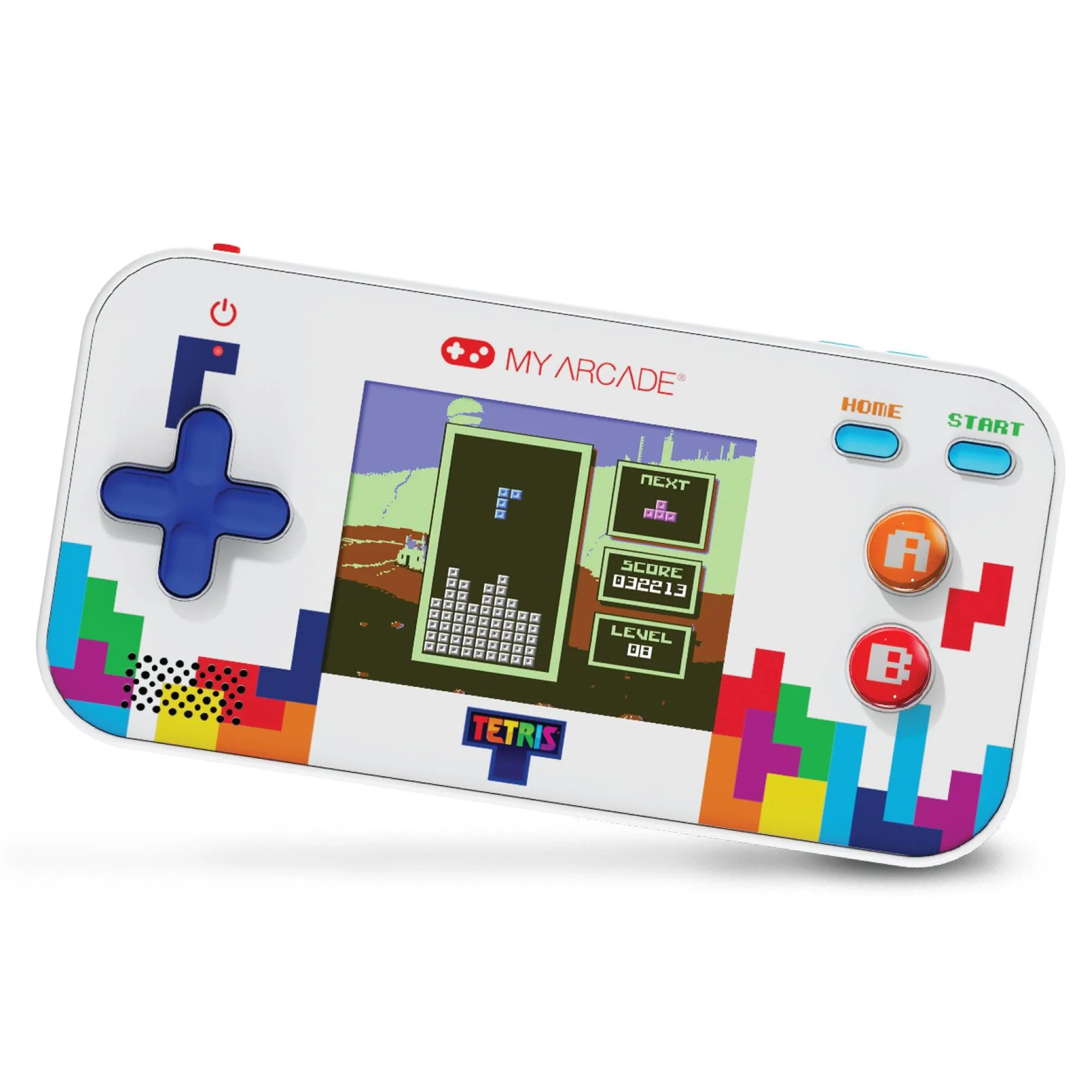 My Arcade Tetris Gamer V Classic Portable Gaming System W/ 200 Games