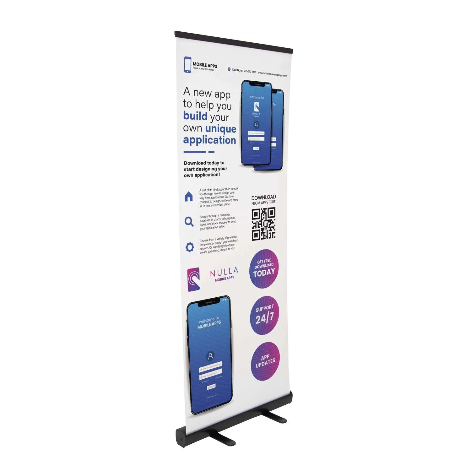 31.5" LiteWay Economy Retractor Kit No-Curl Hybrid