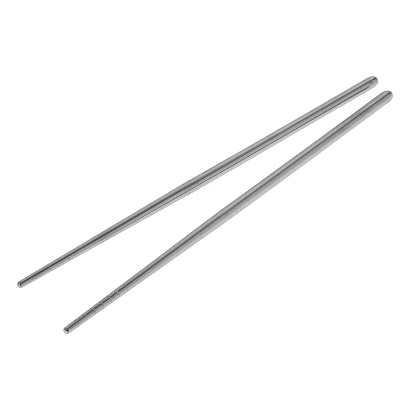 KitchenSupply Joyce Chen - Reusable Stainless Steel Metal Chopsticks Set, 5 Pair Set