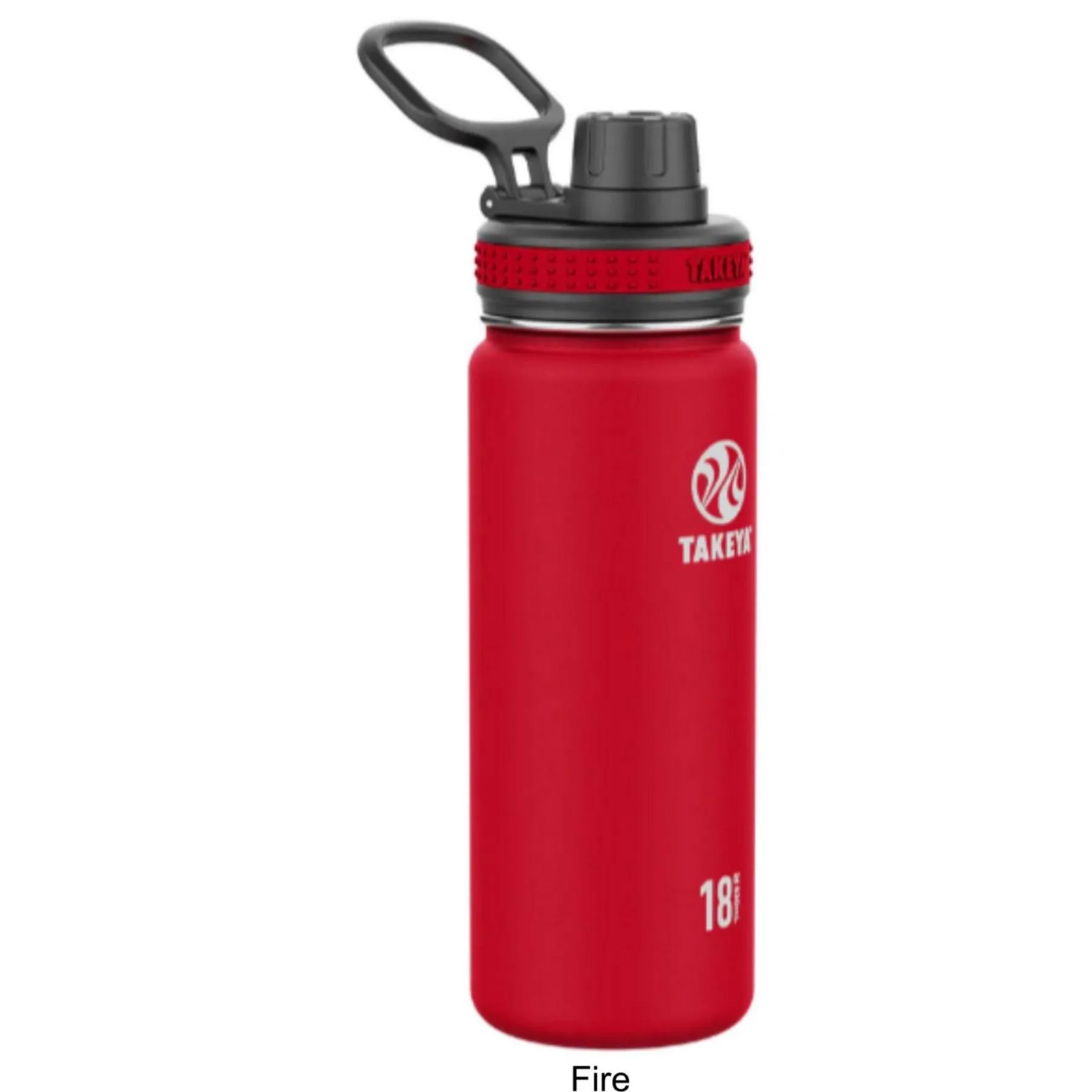 18 oz Takeya® Stainless Steel Insulated Originals Water Bottle w/ Spout Lid view 3