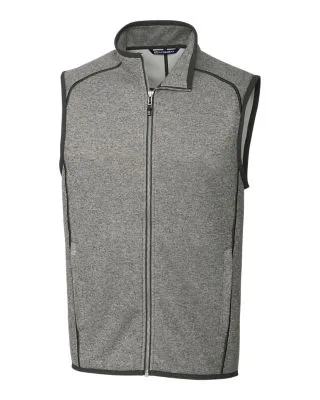 Cutter & Buck Mainsail Sweater-Knit Mens Full Zip Vest view 6