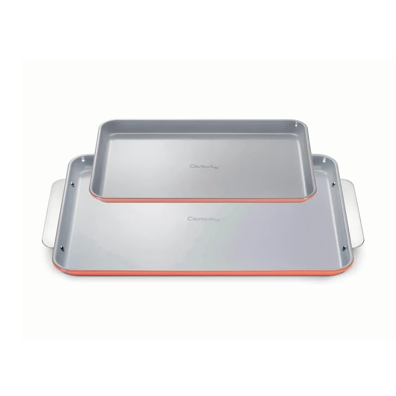 Caraway Nonstick Ceramic Baking Sheet Duo - Perracotta