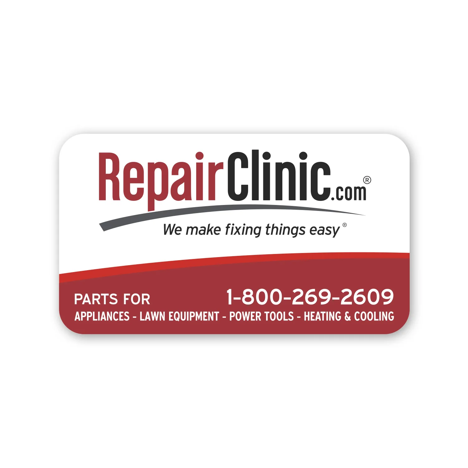 Round Corner Business Card Magnet
